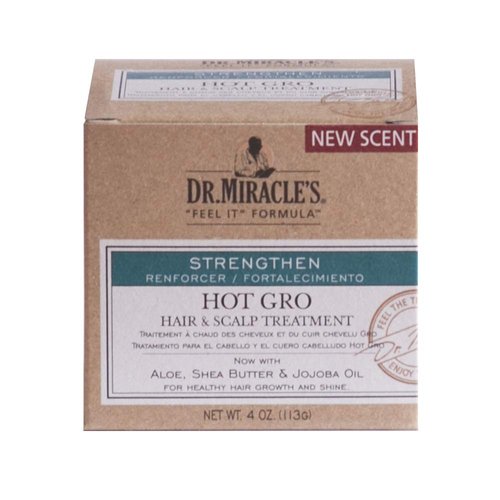 Dr. Miracles Strengthen Hot Hair &amp; Scalp Treatment 4oz (2 Pack)
