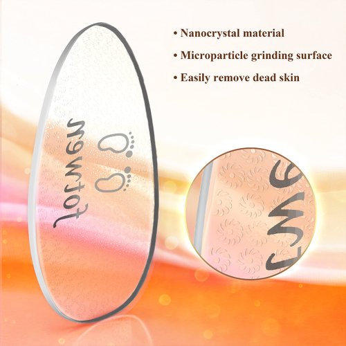 Updated 2023 Nano Foot Scrubber Callus Remover, Foot Care Pedicure Tool, fotwen Foot File with Nano-Level Grinding Points, Great for Dead Skin Removal, Cracking, Wet and Dry Feet…