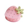Pink Strawberry Hair Clips,Cellulose Acetate Hair Clips,Small Claw Clips for Girl,Hair Accessories