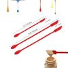 Makeup Spatula Tool Mini Spatula Set Beauty Scraper Spatula Thin Blade -Reusable Long Beauty Small Spatula to Get Last Drop Lotion Bottle Spatula (3pcs)