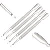 OdontoMed2011 Nail Cleaner Cuticle Pusher' Manicure Pedicure Tool,4 Pcs ODM