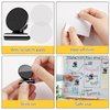 WUDIME 20 Pack Magnetic Clips Fridge Magnets Refrigerator Magnets, Black Magnet Clips for Whiteboard, Clip Magnets for Photo Displays, Home, Office,Classroom