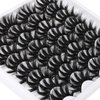 ALICROWN Dramatic Eyelashes Fluffy Mixed False Lashes Lightweight Handmade Soft Volume 16 Pairs Faux Mink Lashes Pack
