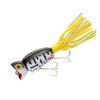 Arbogast Hula Popper Topwater Fishing Lure, Coach Dog Orange Belly, G770 (1 3/4 in, 1/4 oz)