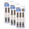 Scunci 1718703a048 Mini Thick Hair Jaw Clips, 18 Count (Pack of 3)