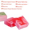 2 PCS Yoni Soap Bars for Women, 100% Handmade Natural Yoni Bar PH Balanced & V Cleansing Bar Soap for Women, All Natural Soap Bar with Bubble Foam Net, Yoni Wash Away Odor 3.53oz/100g (pink)