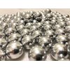 Alien Play 43 Caliber Aluminum Balls 100 X .43 Cal Self Defense Alu Paintball Ammo 1.8 Grams Solid Paintball Rounds (Silver, Aluminum)