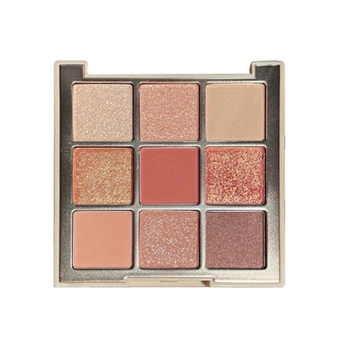 GHFCZOO Rose Gold Dark Brown Colorful neutral Eyeshadow Palette Makeup,9Color Matte Shimmer Natural Smokey Eye Eyeshadow palettes Highly Pigmented Neutral Long Lasting Waterproof (11#)