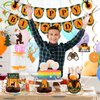 16 Pcs Hunting Birthday Party Decorations Deer Hunting Birthday Party Decorations Camo Birthday Party Decoration Include Hunting Banner Deer Table Centerpiece Honeycomb for Gone Hunting Party Supplies