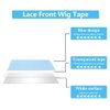 piaou Lace Front Wig Tape Double Sided Wig Tape for Lace Wigs 36pcs Strong Hold Adhesive Tape Waterproof Lace Tape for Wigs Toupee Hairpiece and Hair Extensions (Straight)