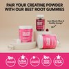 Creatine for Women With Micronized Creatine Monohydrate Powder for Post Workout Recovery Powder - Creatine for Women Booty Gain - 3g Unflavored, Non-GMO, Vegan Creatine Powder for Woman - 100 Servings