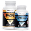 The Official Pagg Stack 4 Hour Body by Tim Ferris, Fat Burning and Muscle Building Support, Green Tea Extract Day Supplements (78 Caps) and Alpha Lipoic Acid Night Supplements (26 Caps)