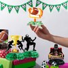 10 Pcs Football Party Decorations Football Honeycomb Centerpieces Double-sided Football Table Centerpiece for Football Birthday Party Sports Tailgate Game Party Decorations Supplies Favors