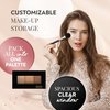 Z Palette Mini Magnetic Makeup Palette, Empty Magnetic Palette, Universal Magnet makeup palette for Eyeshadows, Powders, Customizable Beauty Organizer with Clear Window