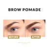 Mela Beauty Studio Brow Pomade, Define & Fill in your Brows, Creamy Formula (0.24 oz., Dark Brown)