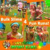 INSTANT GREEN SLIME POWDER. Bulk 25 Gallon Kit! Just Add Water. Make a Slime Bath or Pool. Mix 20 x 5qt big buckets of Slime! Dump on Heads in Fundraisers & Party Games. Shoot from Slime Blaster Guns.