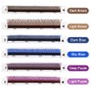 dark purple YY Eyelash Extension Lashes C Curl 0.07mm, 8-15mm Faux Mink Cluster Lash Extensions Soft Y Lashes Extensions Premade (8-15MM, 0.07-C,dark purple)