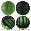 CLIONE Green Wigs for Women Short Wavy Bob Wig with Bangs Shoulder Length Natural Wavy Synthetic Wig Short Fluffy Bob Curly Wigs Cosplay Party Costume Wigs（Mix Green 14 Inch）