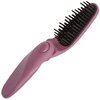 Kent KCR10 "Create" Folding Hair Brush for Styling Short Hair, Travel Brush for Women, Travel Hair Brush for Men, and Anti Static Hairbrush - Scalp Stimulating Nylon Bristle Hair Brush in Purple