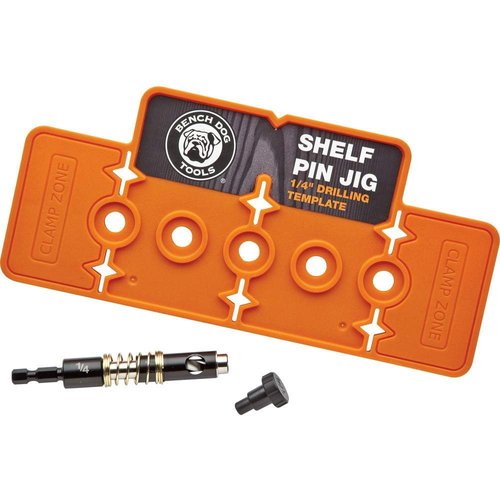 Bench Dog Shelf Pin Jig
