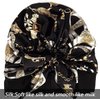 FADACHY Chemo Headwear for Women Headwear with Soft Silk Head Scarf,Floral Elastic Hair Scarf Cancer Cap Turbans Headwraps for Woman Ladies Hair Loss Summer