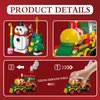 ZYLEGEN Christmas Train Building Kit,Christmas Train Set with Snowman,Stocking Stuffer for Kids,Xmas Gifts for Boys Girls,Christmas Décor Building Kit(621+Pcs)