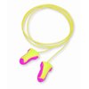 Howard Leight by Honeywell Laser Lite High Visibility Disposable Foam Earplugs, 100-Pairs, Pink/Yellow, LL-30