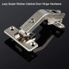 1 Pair 135 Degree Corner Kitchen Cabinet/Cupboard Folded/Folden Door Hinges for Combination with Screws