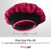 Magic Gel Premium Deep Conditioning Heat Cap. A Hot Head Cap to Hydrate, Moisturize and Condition. Thermal Cordless Hair Steamer for Damaged Hair (Natural Steam Treatment)