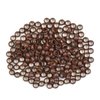 3.0mm 200 Pcs Nano Beads Micro Links Copper Nano Rings Beads Hair Beads for Hair Extensions (Brown)
