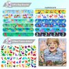 194Pcs Dinosaur party favors Dinosaur Rings for Boy Kids Party Supplies Dinosaur slap Bracelet Tattoos Keychains Dinosaur Theme Party supplies for Birthday party goodie bag Fillers