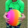 Toys+ Rainbow Ball Playground Ball Perfect Rubber Bouncy Dodgeball, Kickball for Indoor, Outdoor Ball Games (Rainbow Ball)