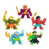 Heroes of Goo Jit Zu Cursed Goo Sea | Super Oozy, Goo Filled Toy Thrash Action Figure Hero Pack | with Color Changing Face That Reveals His Curse | Stretch Him 3 Times His Size
