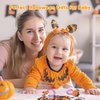 Halloween Baby Teether Cute Ghost & Bat Design, Safe BPA-Free Silicone Teething Toy for Babies, Easy-to-Hold, Soft Beads, Dishwasher Safe, Perfect for Parent-Child Bonding Halloween Baby Teething Toy