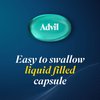 Advil Liqui-Gels Minis Pain Reliever and Fever Reducer, Pain Medicine for Adults with Ibuprofen 200mg for Pain Relief - 80 Liquid Filled Capsules