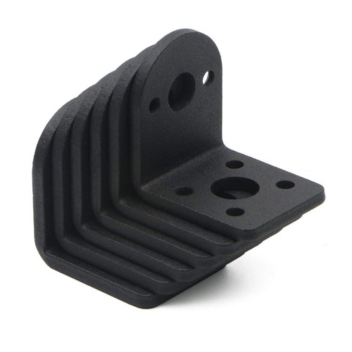 JIUWU 6pcs 25mm DC Gearbox Motor Bracket, Gear Reduction Motor Holder, High-Hardness Metal Gear Motor Fixed Seat, Anti-Rust Motor Mount Bracket