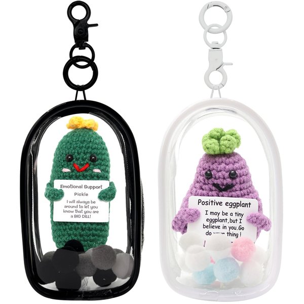 CJPSL Display case for Sonny Baby for The Miniature Doll/Doll Collector - Doll Display case with Keychain - PVC, Waterproof and dustproof - 2.1 x 3.9X 1.6 inches (2-Piece Set)