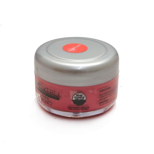 Style Counsel Light Red Temporary Colored Travel Hair Wax 50mL