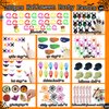 SQZUWIT 280Pcs Halloween Party Favors, 12 Pack Gloves Stuffed Toys Bulk Assortment for Kids, Teens Halloween Goodie Treat Bags Fillers, Pinatas Stuffers, Classroom Prizes, Treasure Box Toys