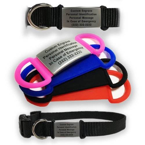 Dog Tags Personalized for Pets - Dog Name Tag - Pet Tag - Dog Collar Personalized - Puppy Name Tag - Silicone Dog Tags - Dog Name Tags Personalized Engraved