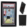 Genius Plays Single PSA & CGC Graded Card Display Frame & Stand - Wall Mountable, Clear Acrylic Case with Professional Look, Easy Assembly, for Sports & Trading Cards