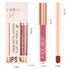 Aseawave Lip Liner and Lipstick Set, 12 Pcs Long Lasting Nude Lip Liner Pencils with Matte Lipgloss, Waterproof Liquid Lip Sticks Make up Gift Set for Black Mature Women
