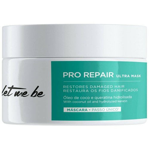 Let Me Be | BTX Pro Repair Ultra Mask | Restores Damaged Hair Fibers | Enriched With Coconut Oil, Keratin & Collagen | 250 gr / 8.81 oz.
