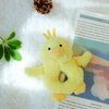 Apricot Lamb Baby Duck Soft Rattle Toy, Plush Stuffed Animal for Newborn Soft Over 0 Months (Duck, 6 Inches)