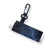 PCSJRKG Galaxy Chapstick Sleeve Holder, Portable Lip Balm Holster Travel Accessory, Clip-On Handy Lipstick Pouch Holder Keychain for Women and Men