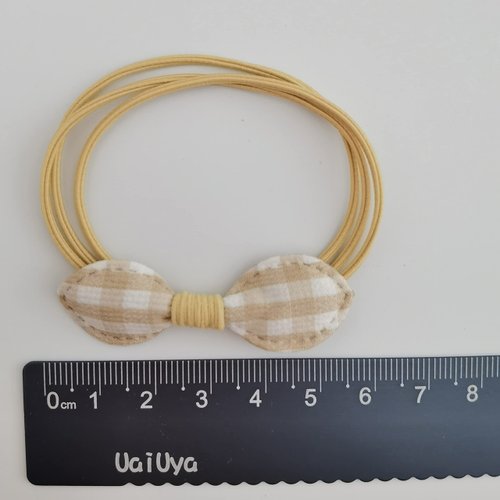 UaiUya 12pcs Cute Bowtie Hair Elastic Ties Ponytail Holders for baby, girls, and teens Comfortable,Quality and Trendy
