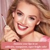 AFGHOUZ Glitter Lip Gloss, Clear Lip Glow Gloss, Hydrating And Moisturizing, Lip Gloss For Women With High Shiny Finish