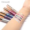 FOCALLURE Beam Eyeliner, Metallic Glitter Shimmer Eye Liner, Waterproof Liquid Eyeliner Pencil, Quick Drying, Sparkling Eye Makeup for Costume & Party, #03 GALAXY