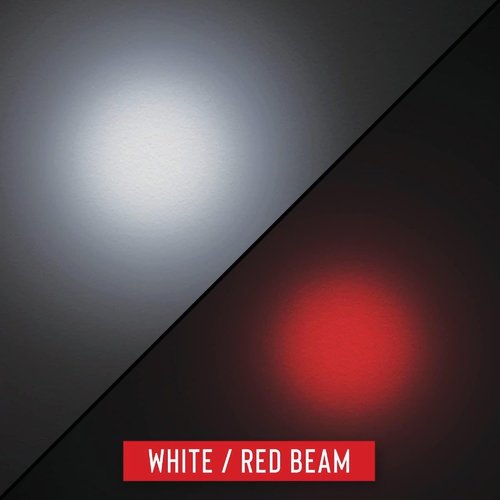 COAST EAL22 1250 Lumen Dual Color LED Emergency Light, Storm Proof, Power Bank, Durable for Outdoor & Survival - Compatible with 3 x D Batteries or ZX1010 Rechargeable Battery, Black