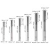 uxcell Chucking Reamer Set Lathe Machine Reamer Straight Flute Milling Cutter High Speed Steel H7 Tolerance (4mm 5mm 6mm 8mm 10mm 12mm) 6pcs